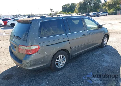 2007 Honda Odyssey Ex-L из США, поврежденный, VIN 5FNRL38747B063440